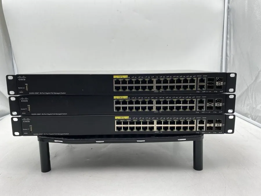 Коммутатор Cisco SG350-28MP 28-Port Gigabit Ethernet PoE Managed Switch