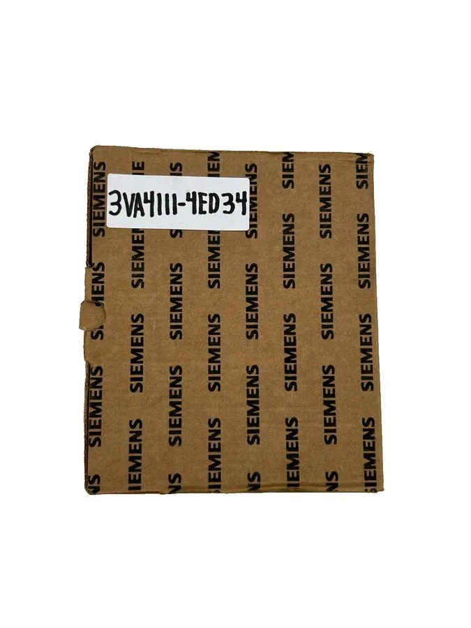 Автоматический выключатель SIEMENS 3VA4111-4ED34-0AA0 110 AMP CIRCUIT BREAKER 3 