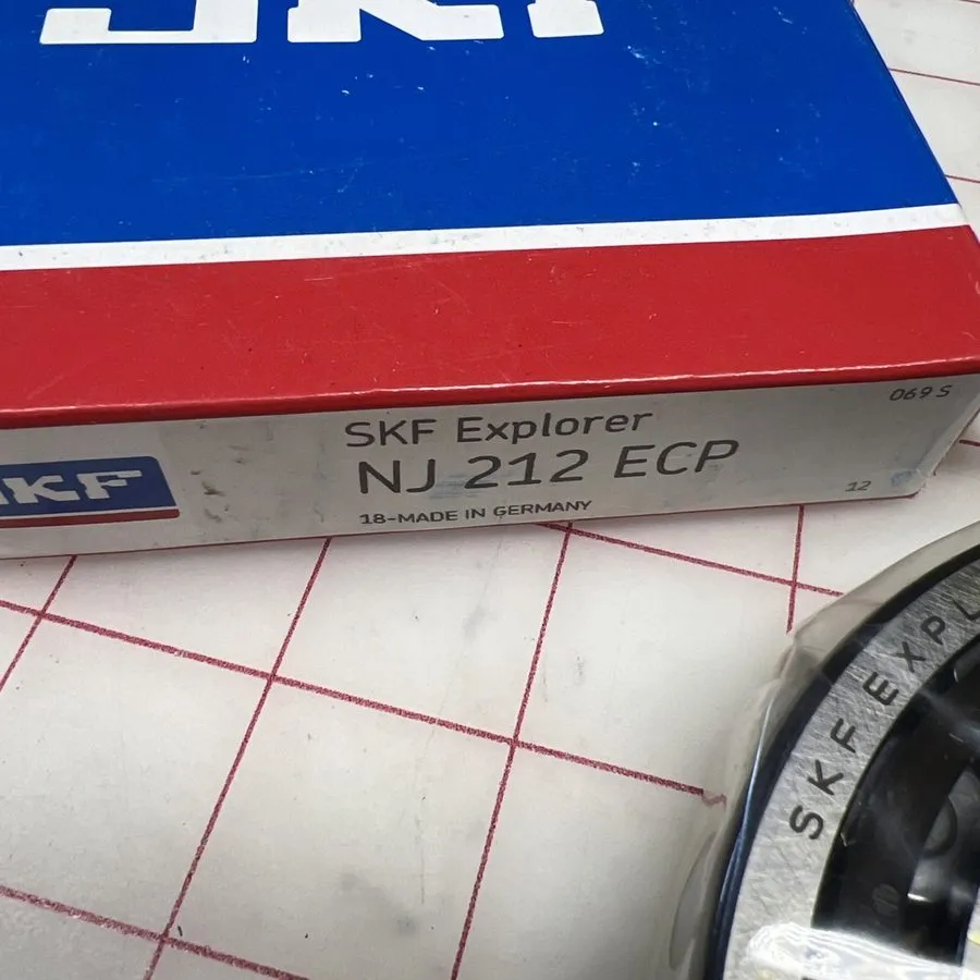 IIoT-устройство Skf NJ212ECP Single Row Cylindrical Roller Bearing 60mm x 110mm 