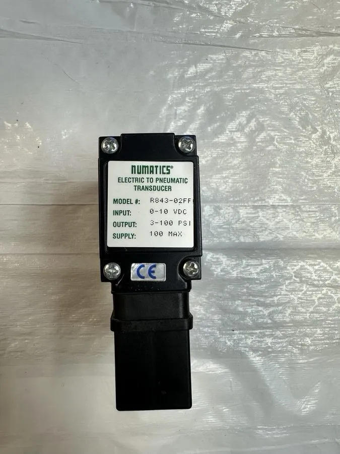 Пневмооборудование Asco Numatics Electric 0-10v To 3-15 psi Pneumatic Transducer
