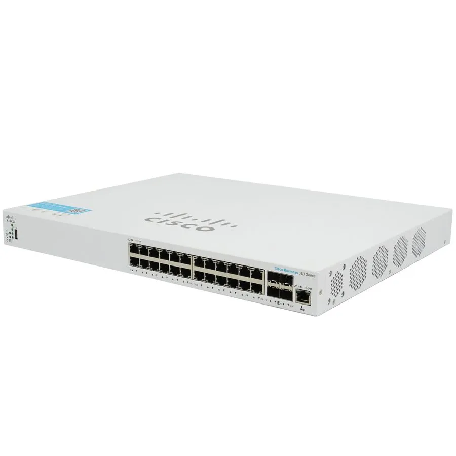 Коммутатор Cisco CBS350-24XT Managed Business Switch 24 Port 10GbE & 4 x 10G SFP — фото лота 2