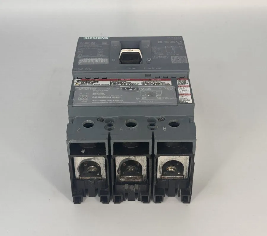 Автоматический выключатель 3VA5225-5EC31-0AA0 Siemens 250a 3P 480v Breaker repla