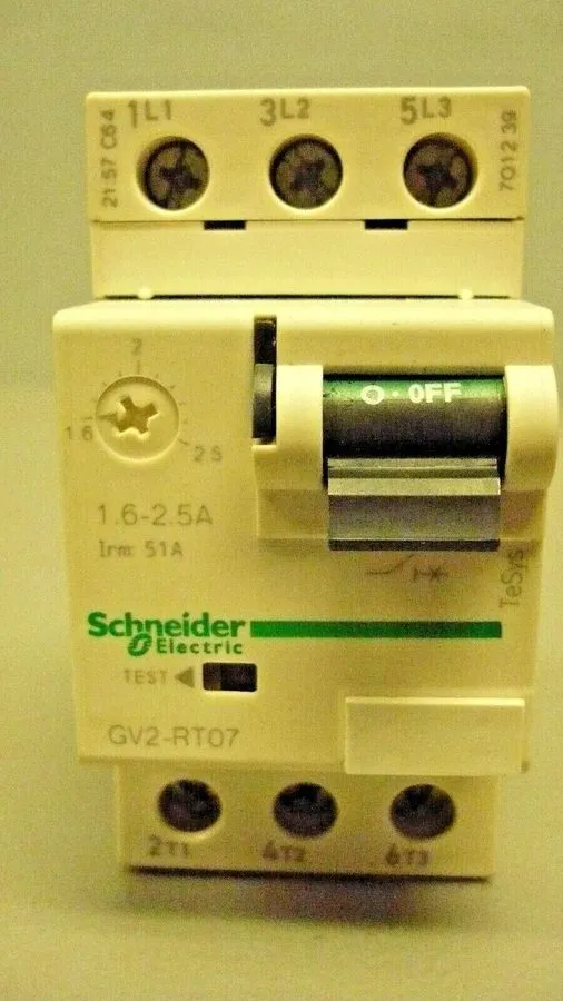 Автоматический выключатель Schneider GV2RT07 motor circuit breaker 1.6-2.5A
