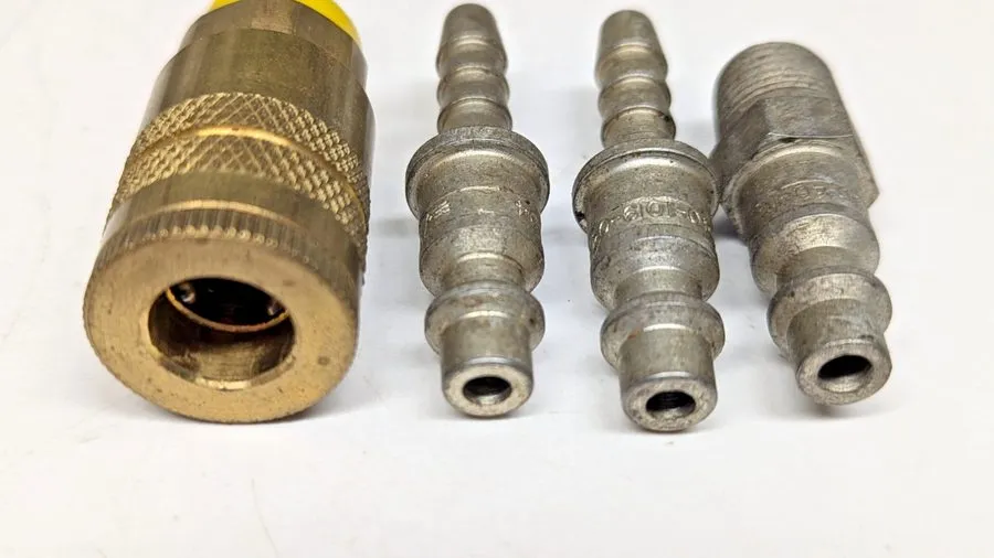 Пневмооборудование Parker B20-3BP Pneumatic Hose Coupling: 1/4" Body Dia, Brass,