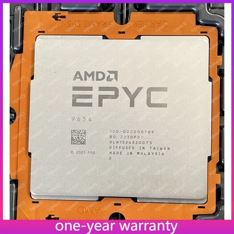 Процессор AMD EPYC 9454 2.75GHz 48 Core 96 Thread 290W LGA-6096 CPU Processor Un