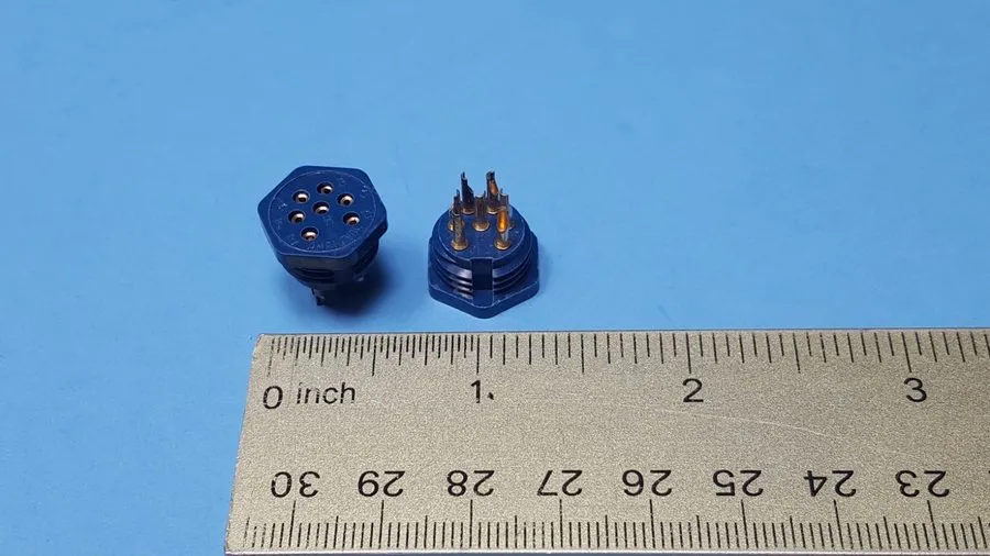 Разъём Circular Connector, 7 Position, 126-192, Amphenol, Receptacle,Solder Cup