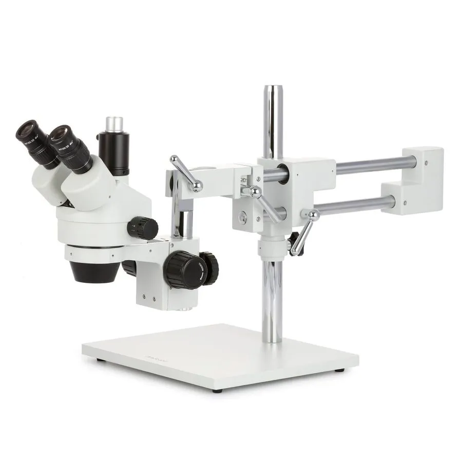 Микроскоп AmScope 3.5X-180X Trinocular Stereo Zoom Microscope +Double Arm Boom S