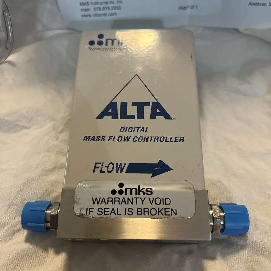 Контроллер MK ALTA Digital Mass Flow Controller 1480A01521CR14M14 — фото лота 1
