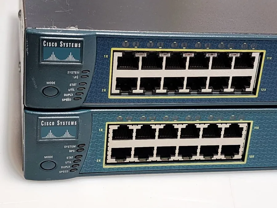 Коммутатор Cisco catalyst WS-C3550-24-SMI 24 ports network switch 90 Day's Real