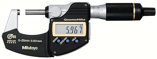 Микрометр Mitutoyo 293-140 MDE-25MJ Digimatic Micrometer 0-25mm IP65 Coolant Pro