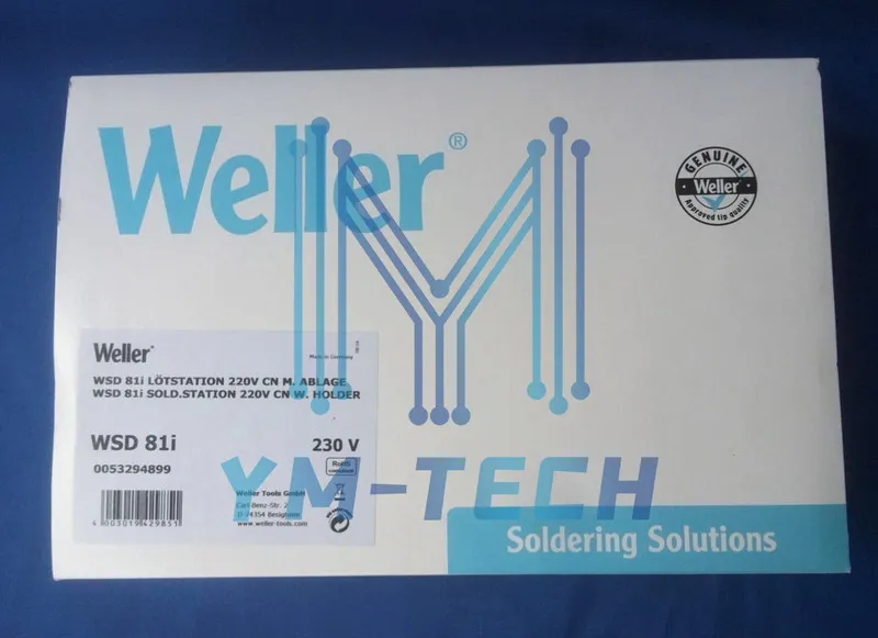 Паяльная станция WELLER WSD81i Digital SOLDERING STATION 95W 230/24V