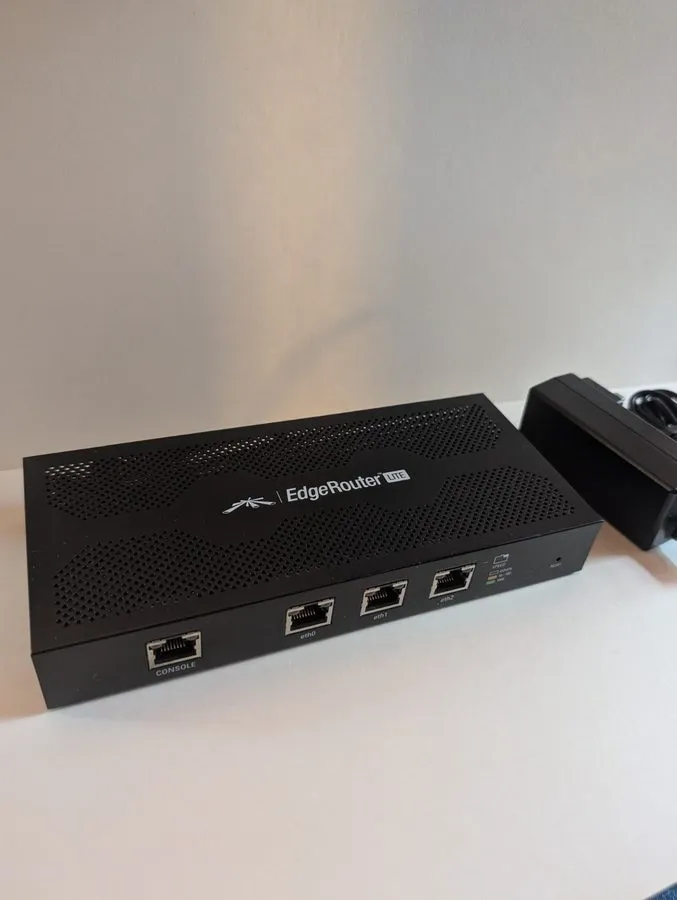 Маршрутизатор Ubiquiti EdgeRouter Lite ERLite-3 | Updated to v3.0.1 Firmware | F