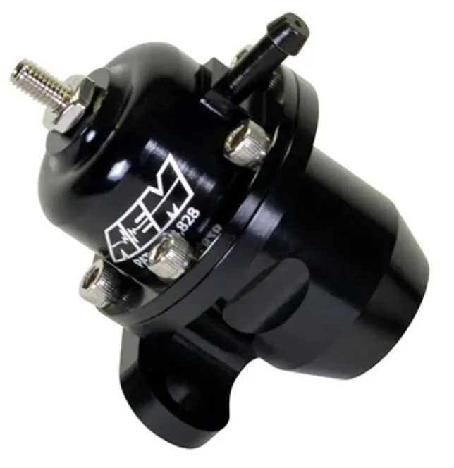 Трубопроводная арматура AEM 25-304BK Adjustable Fuel Pressure Regulator Black