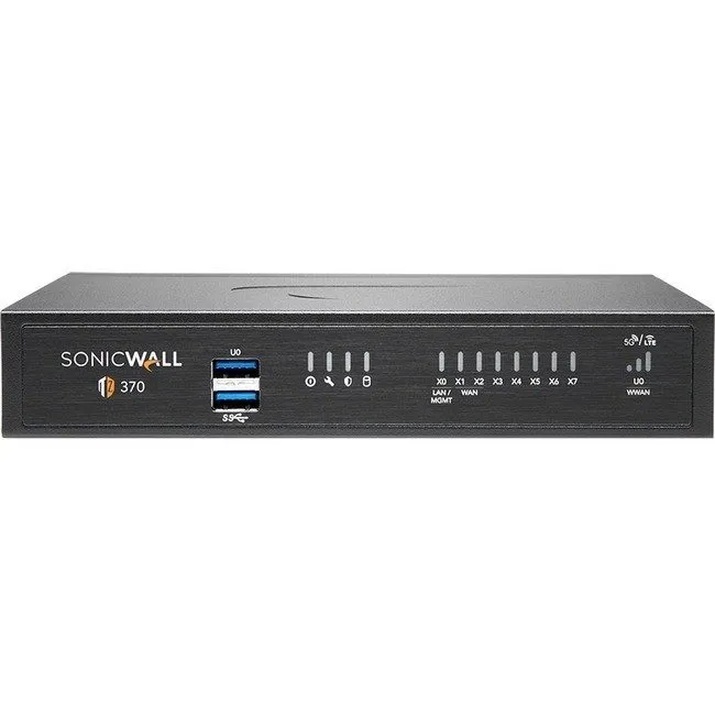 Межсетевой экран SonicWall TZ370 Network Security Firewall Appliance