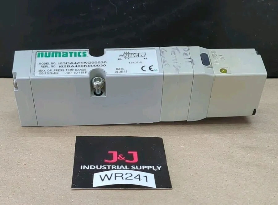 Электромагнитный клапан Numatics I63BA4Z1KG00030 120V Pneumatic Solenoid Valve 1