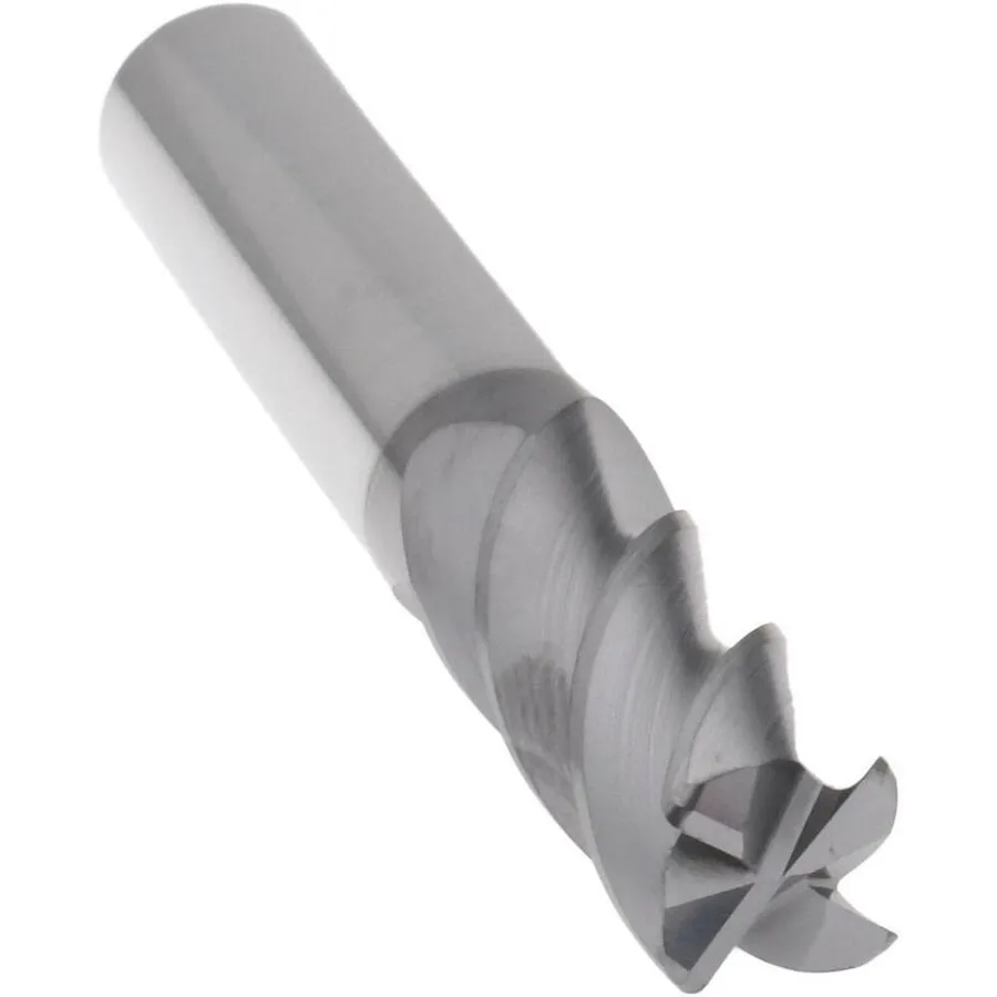 Режущий инструмент Accupro 6504331 Carbide Corner Radius End Mill: 3/8" Diam, 7/ — фото лота 1