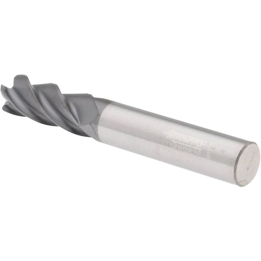 Режущий инструмент Accupro 6504331 Carbide Corner Radius End Mill: 3/8" Diam, 7/ — фото лота 2