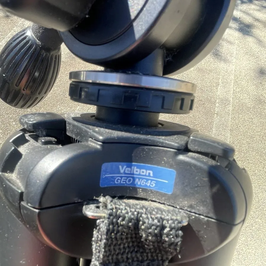 Оборудование видеонаблюдения Velbon Tripod PHD61Q Head GEO N645 Body Carbon Fibe — фото лота 2