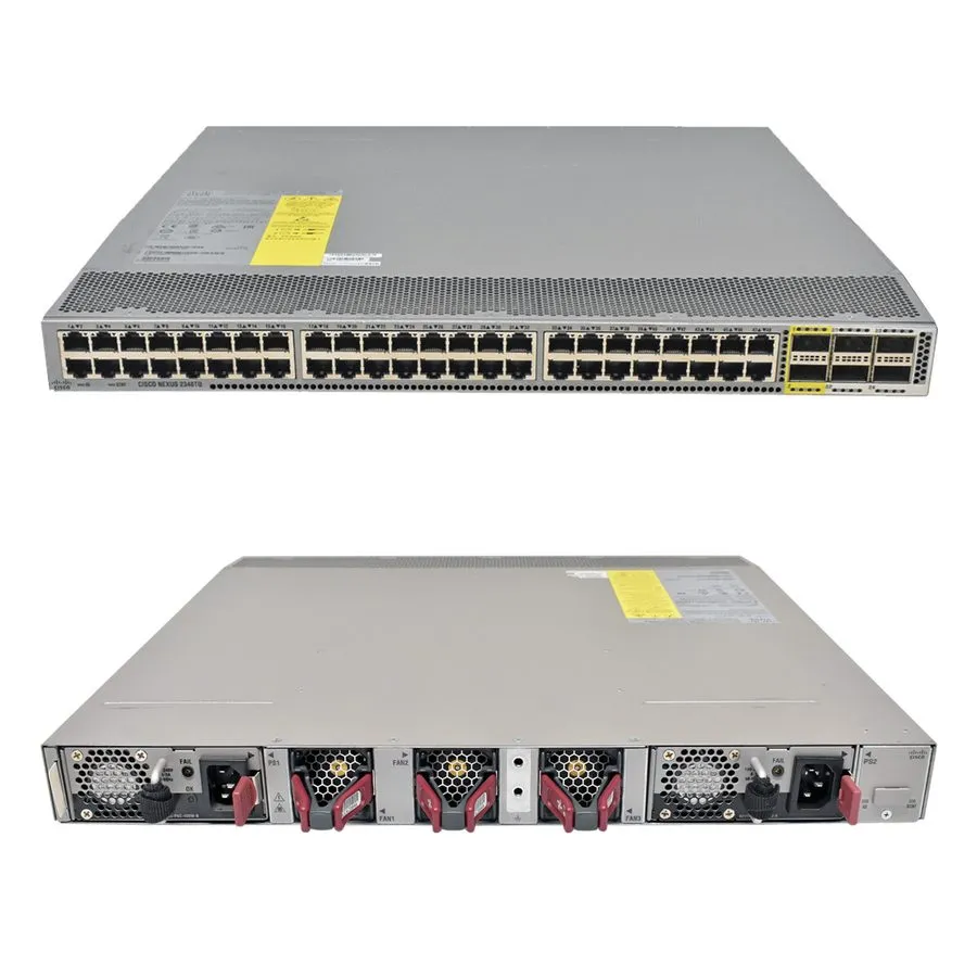 Объектив Cisco Nexus 2348TQ Fabric Extender N2K-C2348TQ-10GE 68-5579-01 Red PSUs