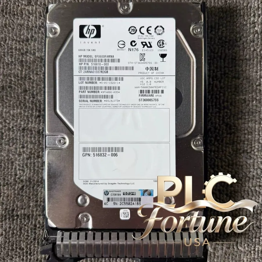 Жёсткий диск HPE 652620-B21 653952-001 600GB 3.5''15K 6G SAS Internal GEN8 HDD