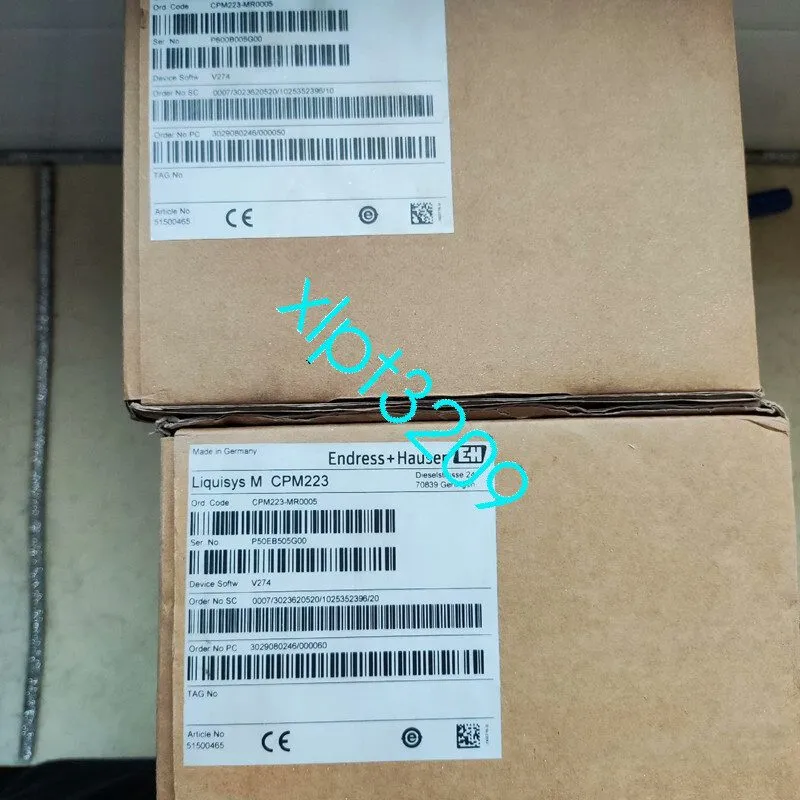 Датчик давления CPM223-MR0005 E+H conductivity PH/ORP transmitter FedEx or DHL