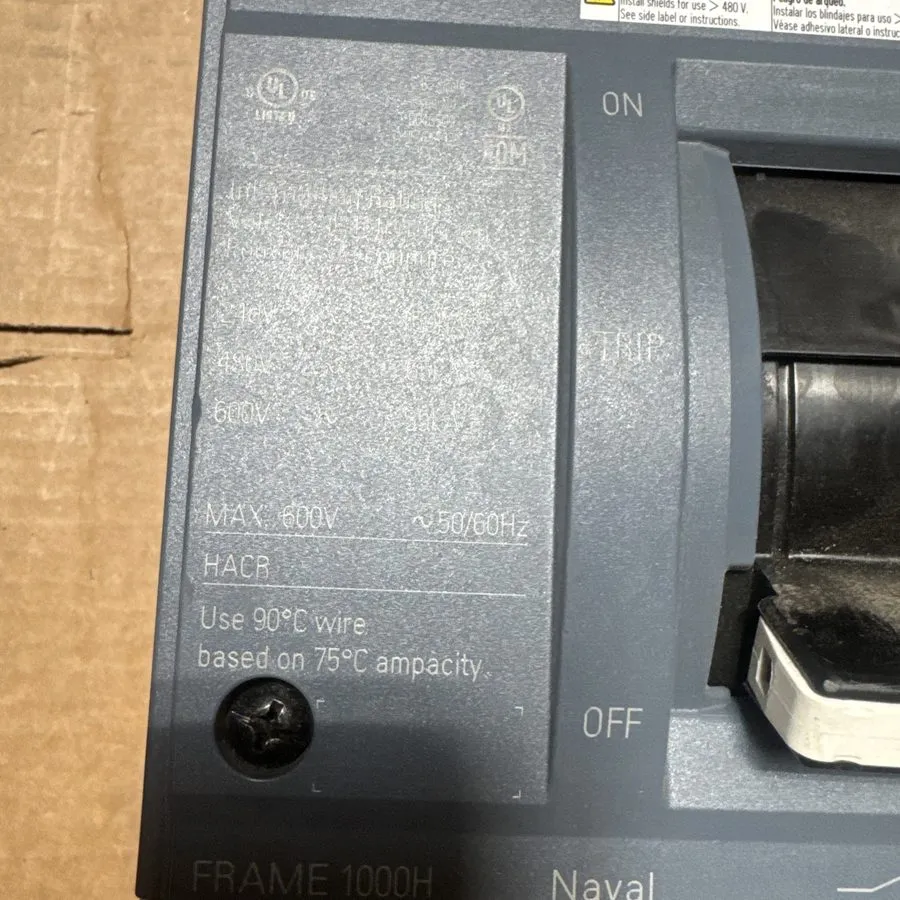 Автоматический выключатель 3VA6115-6HL31-0AA0 Siemens 150A 600V 3-Pole 3VA6 Mold