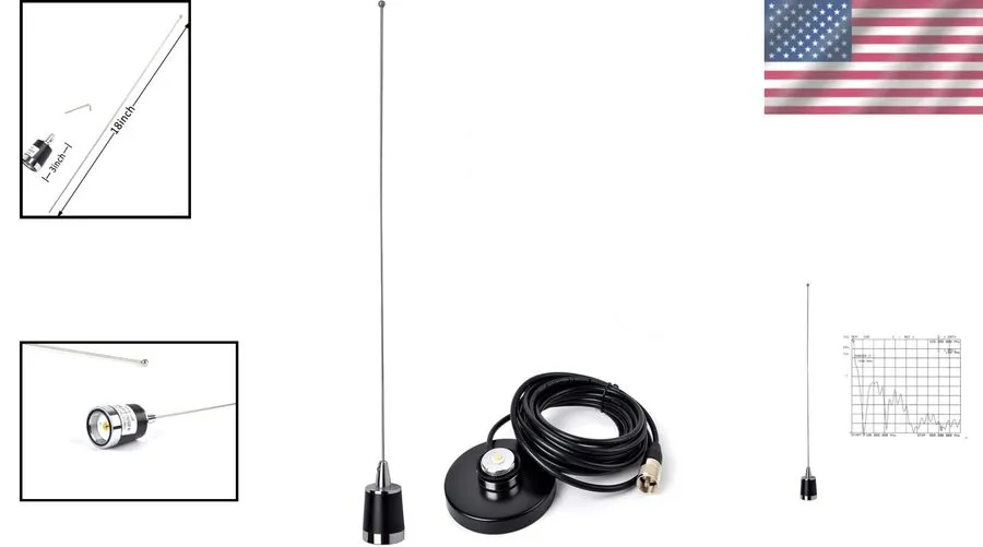 Датчик Top Performance Dual-Band NMO Antenna with 16.4ft RG58