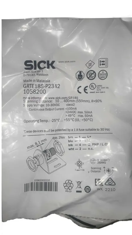 Фотоэлектрический датчик SICK GRTE18S-P2342 photoelectric switch sensor