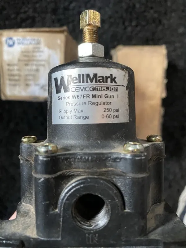 Трубопроводная арматура 0-35 P.S.I. NORRISEAL PRESSURE REGULATOR. MODEL W67FR35Q — фото лота 1