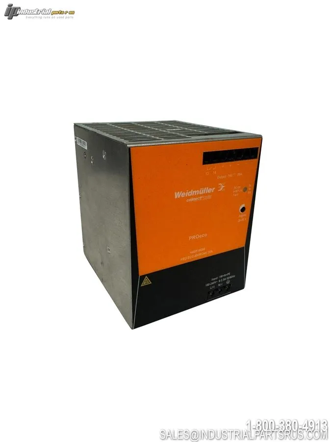 Блок питания Weidmüller 1469510000 PRO ECO 480W 24V 20A DIN Rail Power Supply
