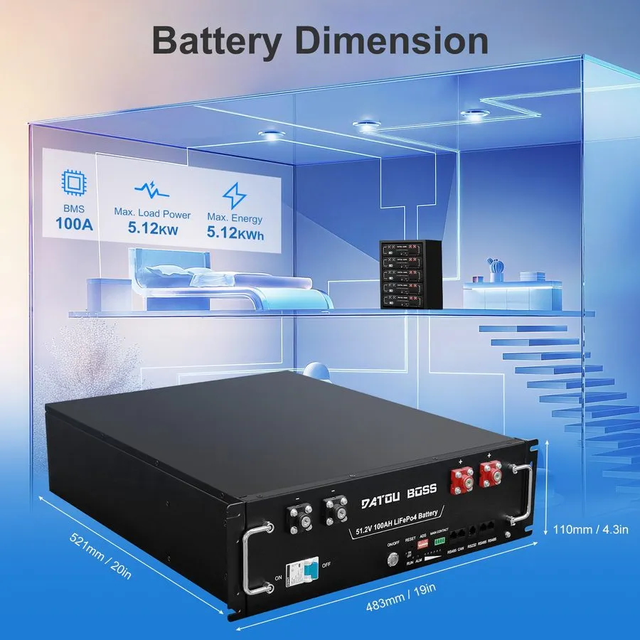 Аккумулятор 10240Wh 48V 100AH Lithium Battery LiFePO4 6000+ Deep Cycles Home Bac — фото лота 2