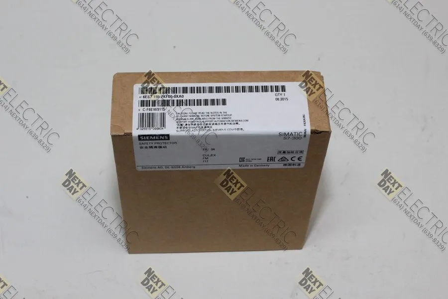 ПЛК Siemens SIMATIC S7 Safety Protector S7/300 SPS Module 6ES7 195-7KF00-0XA0