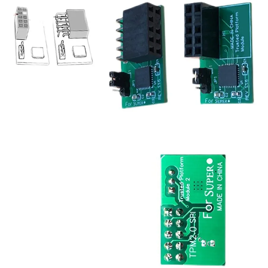 Запчасть для сервера TPM2.0 LPC Module (20 Pin) Trusted Platform