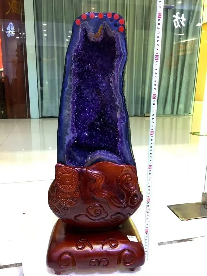 Лабораторный прибор 69.3LB TOP Natural amethyst geode quartz cluster crystal cat