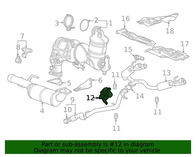 Трубопроводная арматура GM Exhaust Back Pressure Regulator 40009243 — фото лота 2