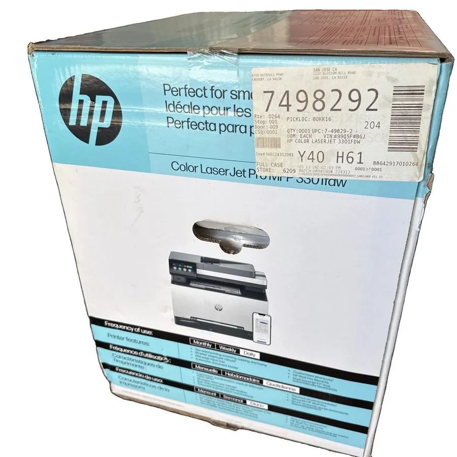 Лазерный принтер HP Color LaserJet Pro MFP 3301fdw Laser Printer, Color Mobile P