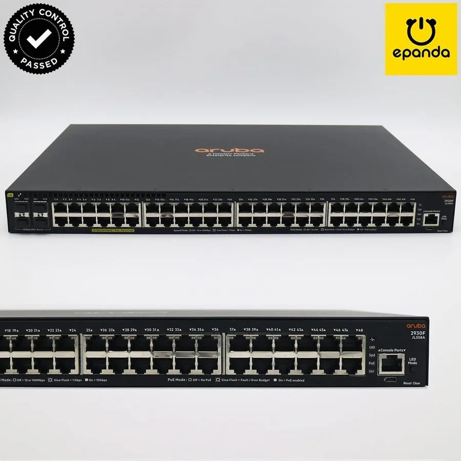 Коммутатор HPE Aruba 2540 JL356A 2540-24G-PoE+-4SFP+ 370W L2 Switch 24GigE 4SFP+