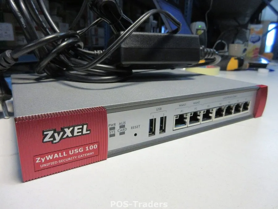 Шлюз безопасности Zyxel Zywall USG 100 Unified Security Gateway Zyxel USG100