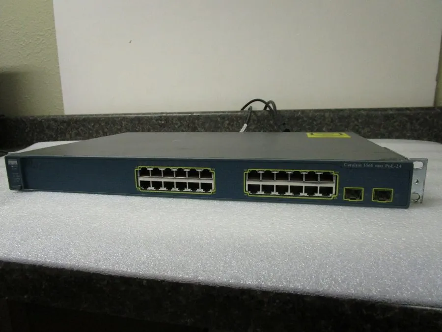 Коммутатор Cisco Catalyst 3560 Series PoE-24 Switch WS-3560-24PS-S