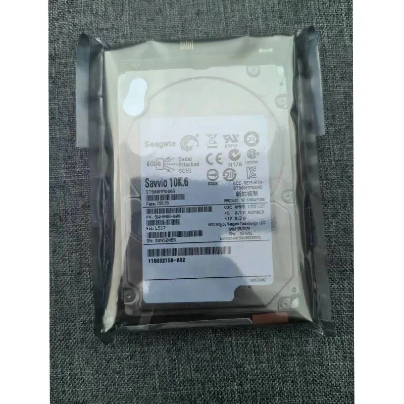 Жёсткий диск EMC 005049206 900GB 10K SAS 2.5" 6G HDD VNX5100/5300 V3-2S10-900 Ha