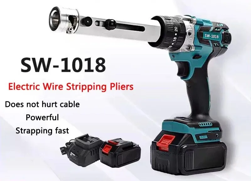 Станок для зачистки проводов SW-1018 Electric Wire Stripping Machine 50-300mm2 W