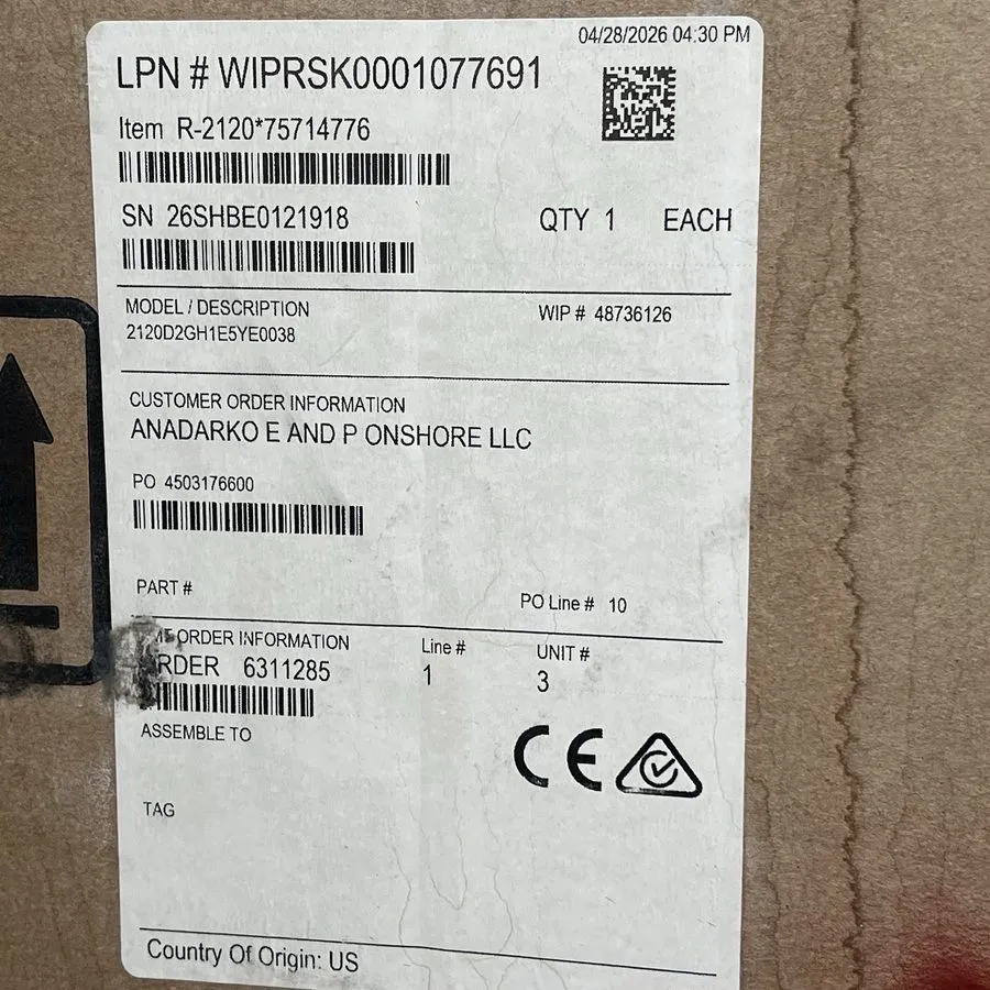Датчик уровня Rosemount 2120 Flanged Vibrating Fork Level Switch 2120D2GH1E5YE00