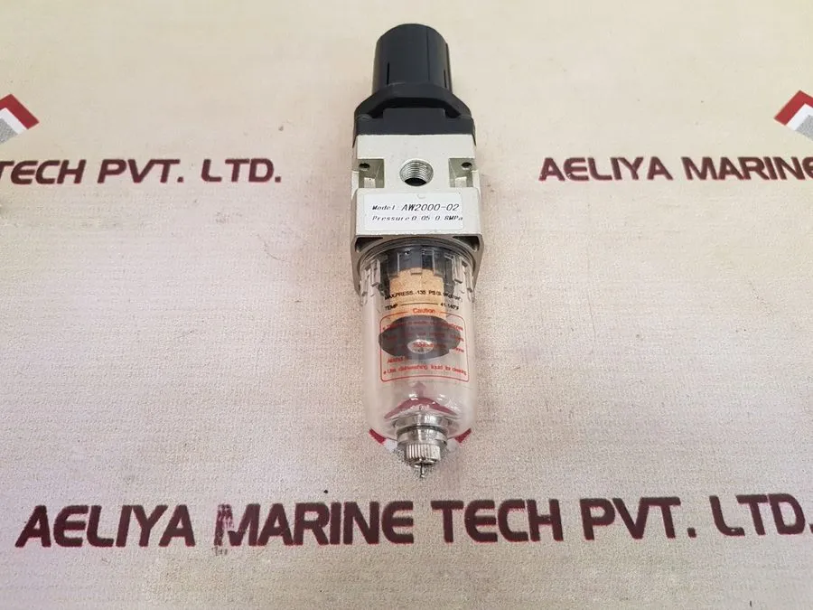 Трубопроводная арматура Pneumatic 1/4” PT AW2000-02 Oil Water Air Filter Pressur