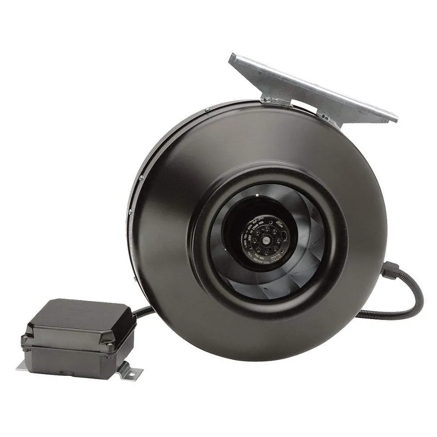 Вентилятор Soler & Palau Inline Centrifugal Duct Fan,4 In. Dia. PV-100X Galvaniz — фото лота 1