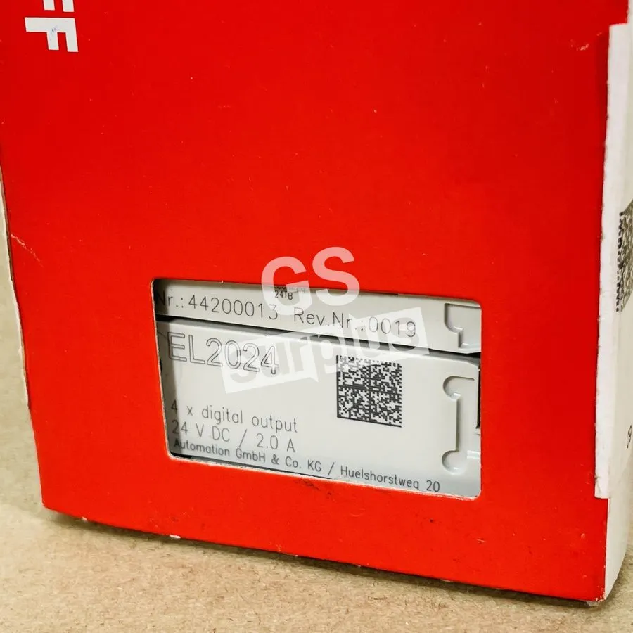 Модуль ввода-вывода Beckhoff EL2024 EtherCAT Terminal 4-Channel Digital Output 2