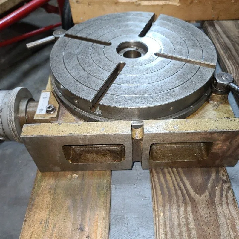 Поворотный стол Meca 12 INCH Rotary Table PHVD320 Maching, Fixture, Metal Cuttin — фото лота 1