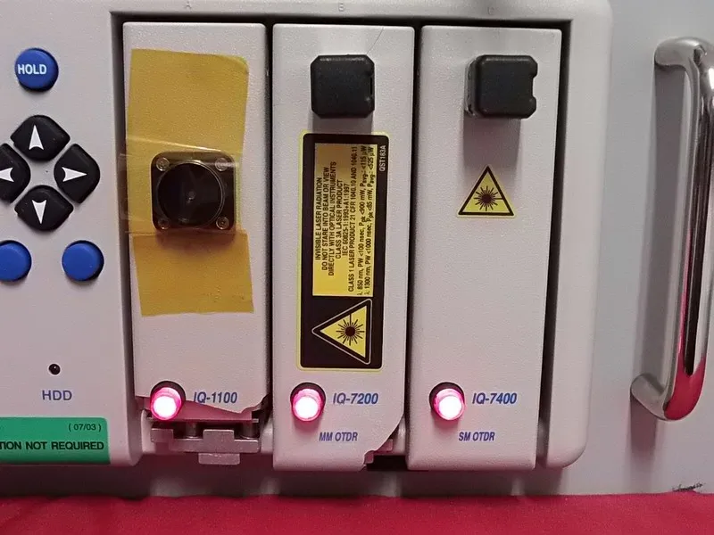 Тестер EXFO IQ-203 & IQ-206 Fiber Optical Test Set w/ 5-Modules: Gen/loss, OTDR, — фото лота 2