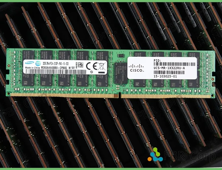 Модуль памяти Grade A Samsung Cisco 32GB PC4-2133P DDR4 2Rx4 Server RAM M393A4K4