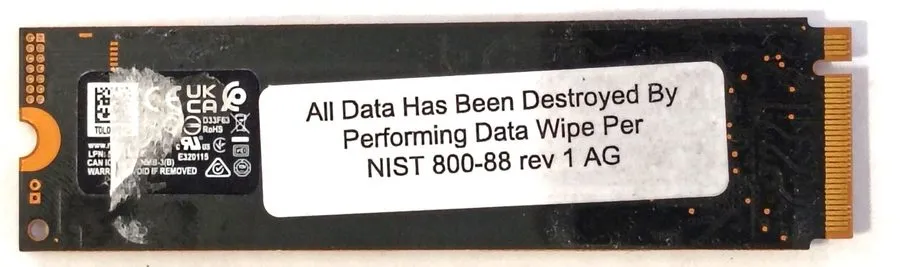SSD-накопитель MTFDKBA512QFM Micron 2400 512GB PCI-E 4.0 x4 NVMe M.2 2280 Intern — фото лота 2