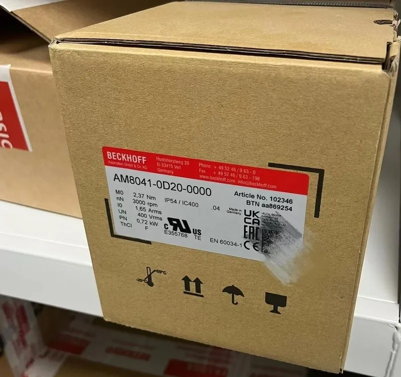 Серводвигатель AM8041-0D20-0000 Beckhoff servo motor